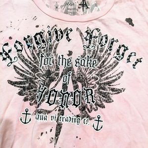 Pink tie dye tshirt Aqua brand